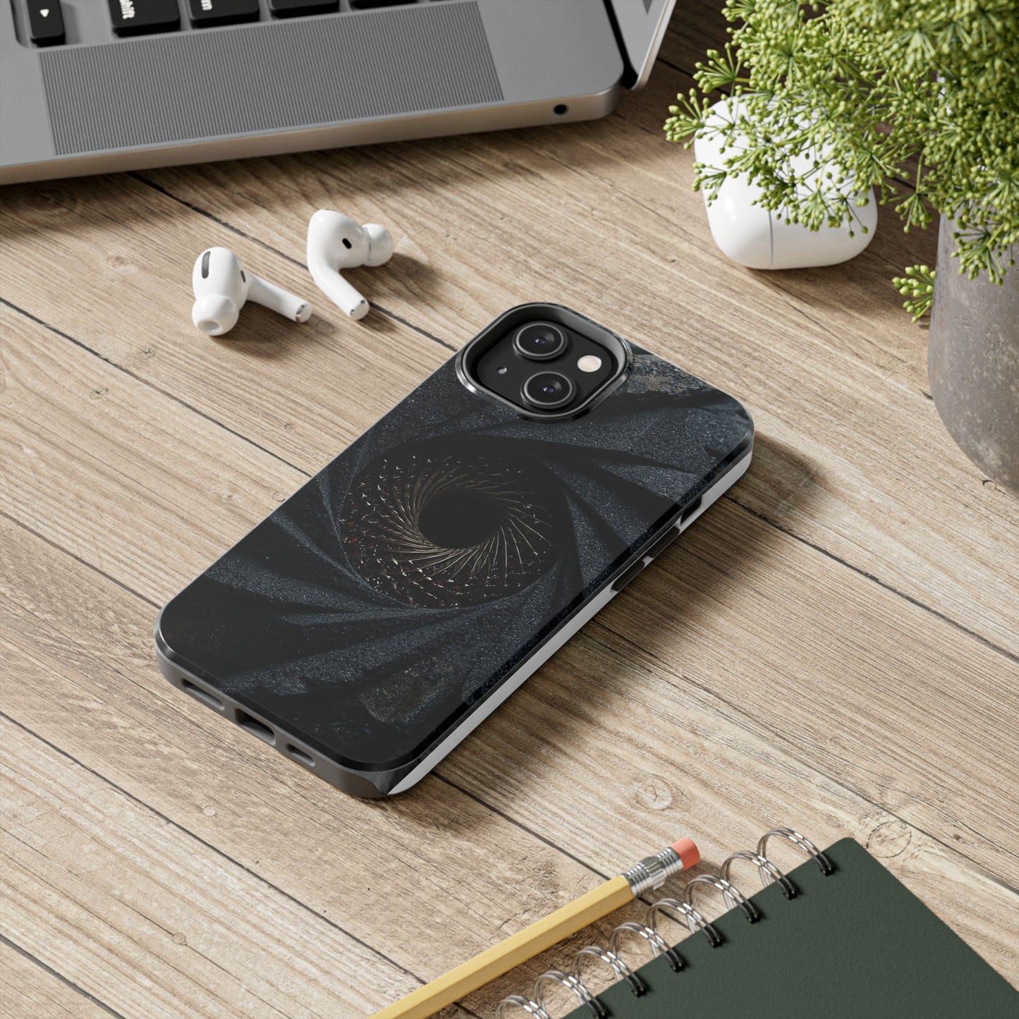 Galactic Drift - Spiral Galaxy Tough Phone Case – Durable Protection for Adventurers