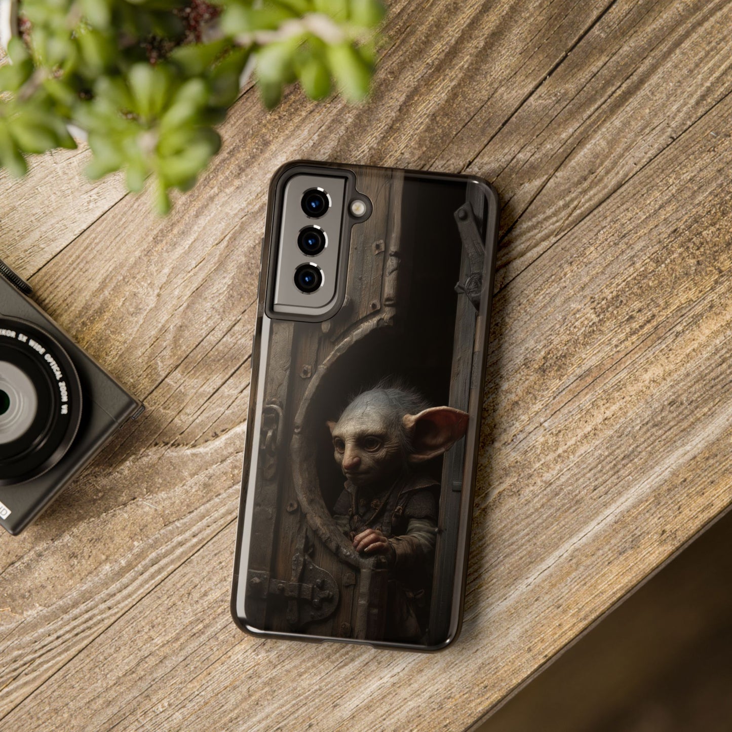 Fantasy Creature Tough Phone Cases - Unique Goblin Design for Protecting Your Device
