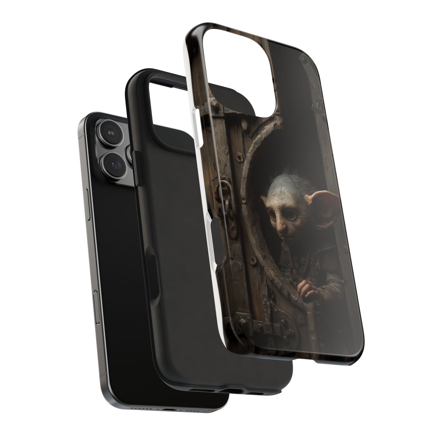 Fantasy Creature Tough Phone Cases - Unique Goblin Design for Protecting Your Device