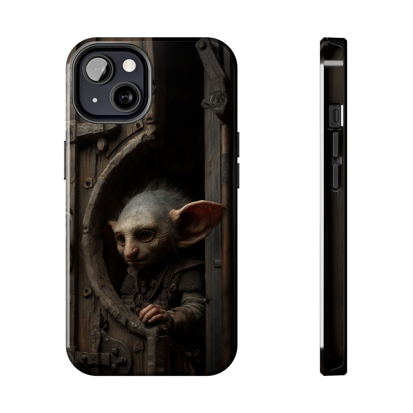 Fantasy Creature Tough Phone Cases - Unique Goblin Design for Protecting Your Device - Artistic Vision