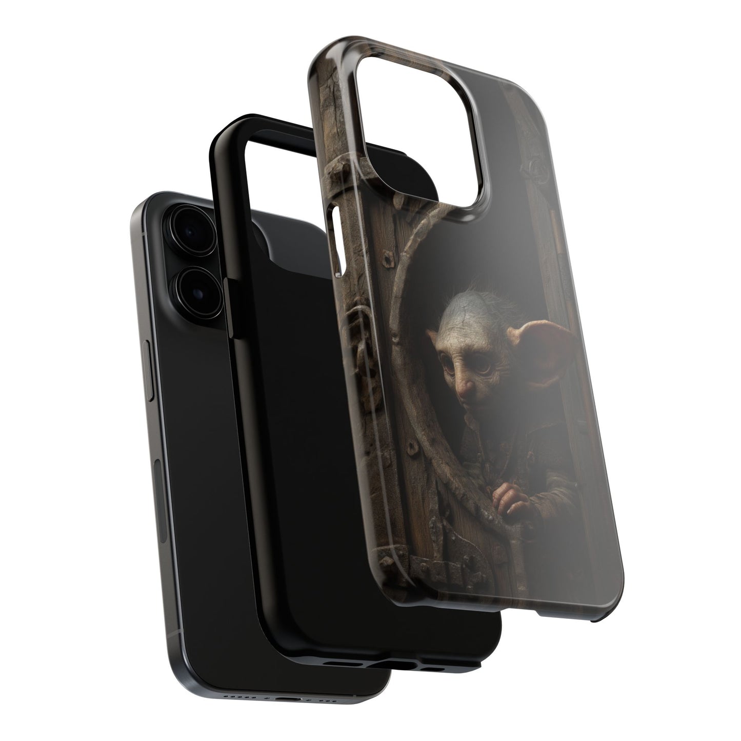 Fantasy Creature Tough Phone Cases - Unique Goblin Design for Protecting Your Device - Artistic Vision