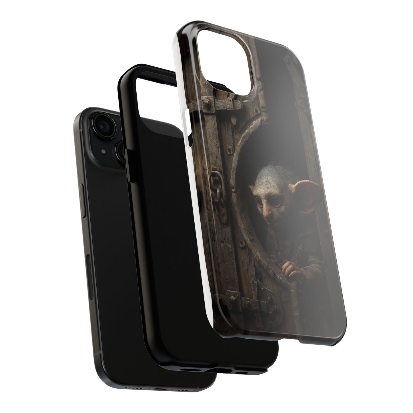 Fantasy Creature Tough Phone Cases - Unique Goblin Design for Protecting Your Device