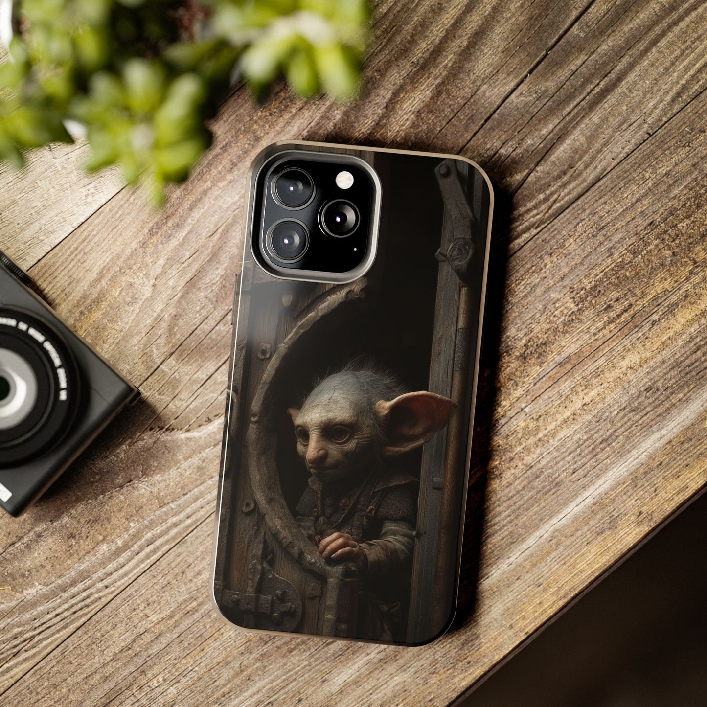 Fantasy Creature Tough Phone Cases - Unique Goblin Design for Protecting Your Device - Artistic Vision
