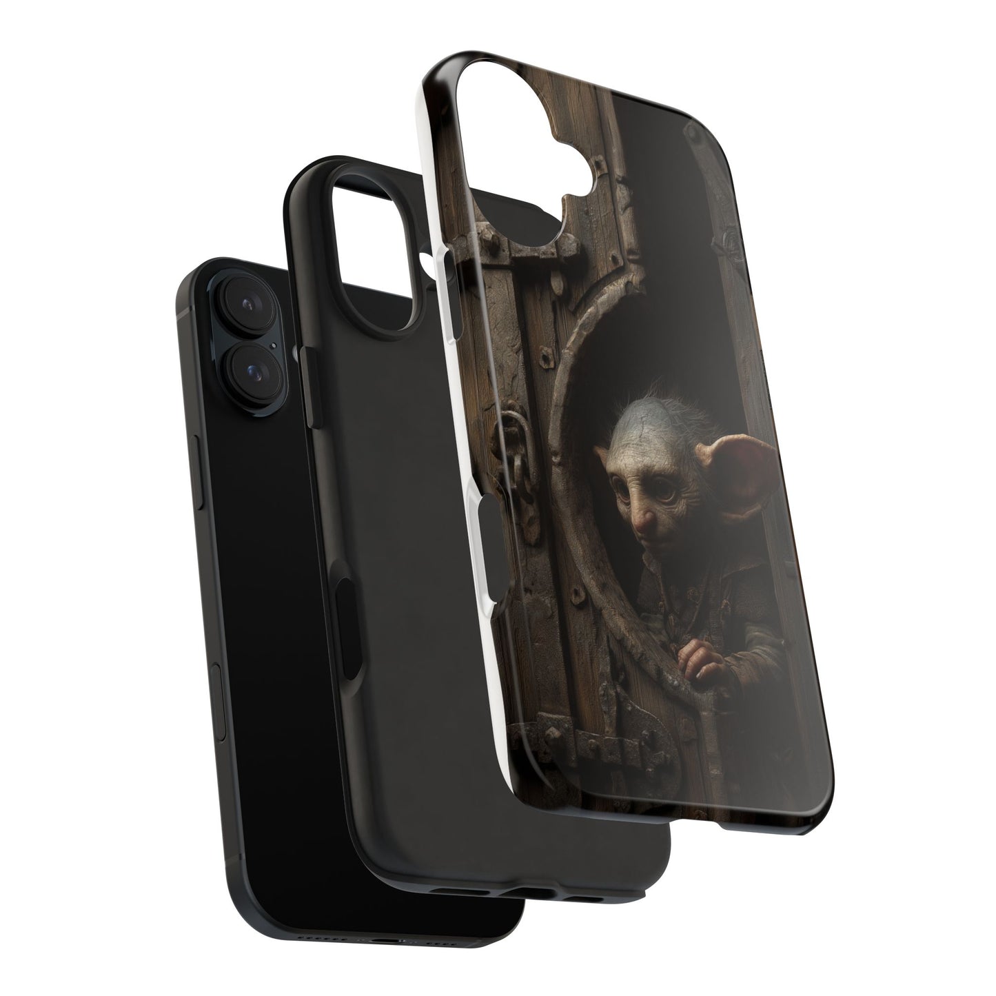 Fantasy Creature Tough Phone Cases - Unique Goblin Design for Protecting Your Device