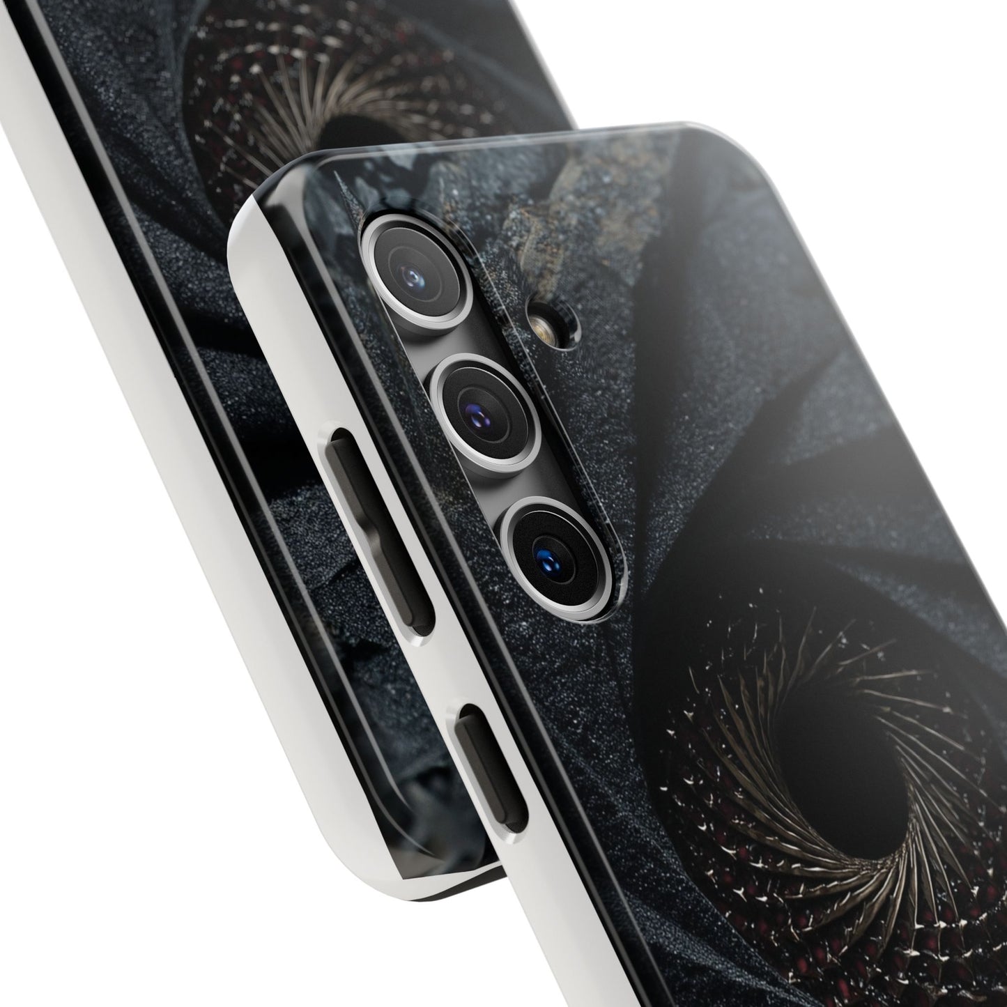 Galactic Drift - Spiral Galaxy Tough Phone Case – Durable Protection for Adventurers