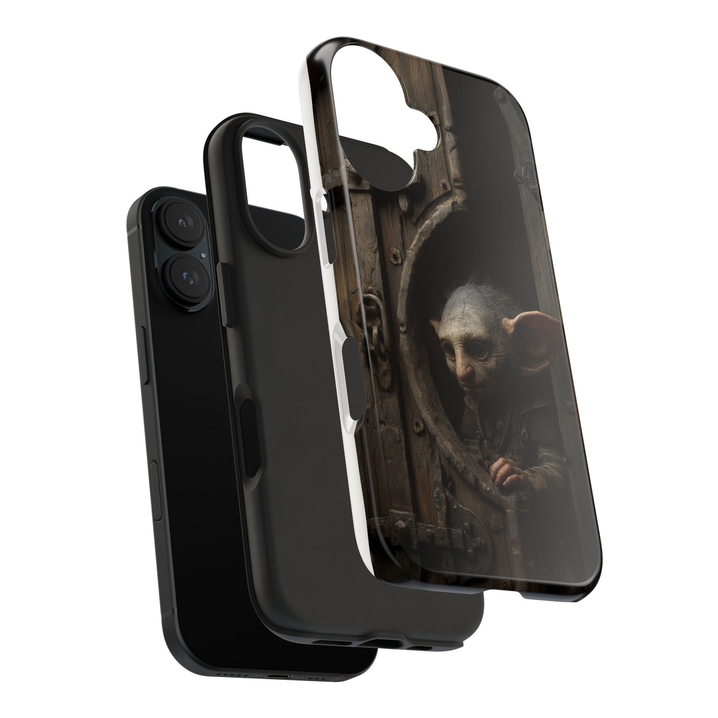 Fantasy Creature Tough Phone Cases - Unique Goblin Design for Protecting Your Device