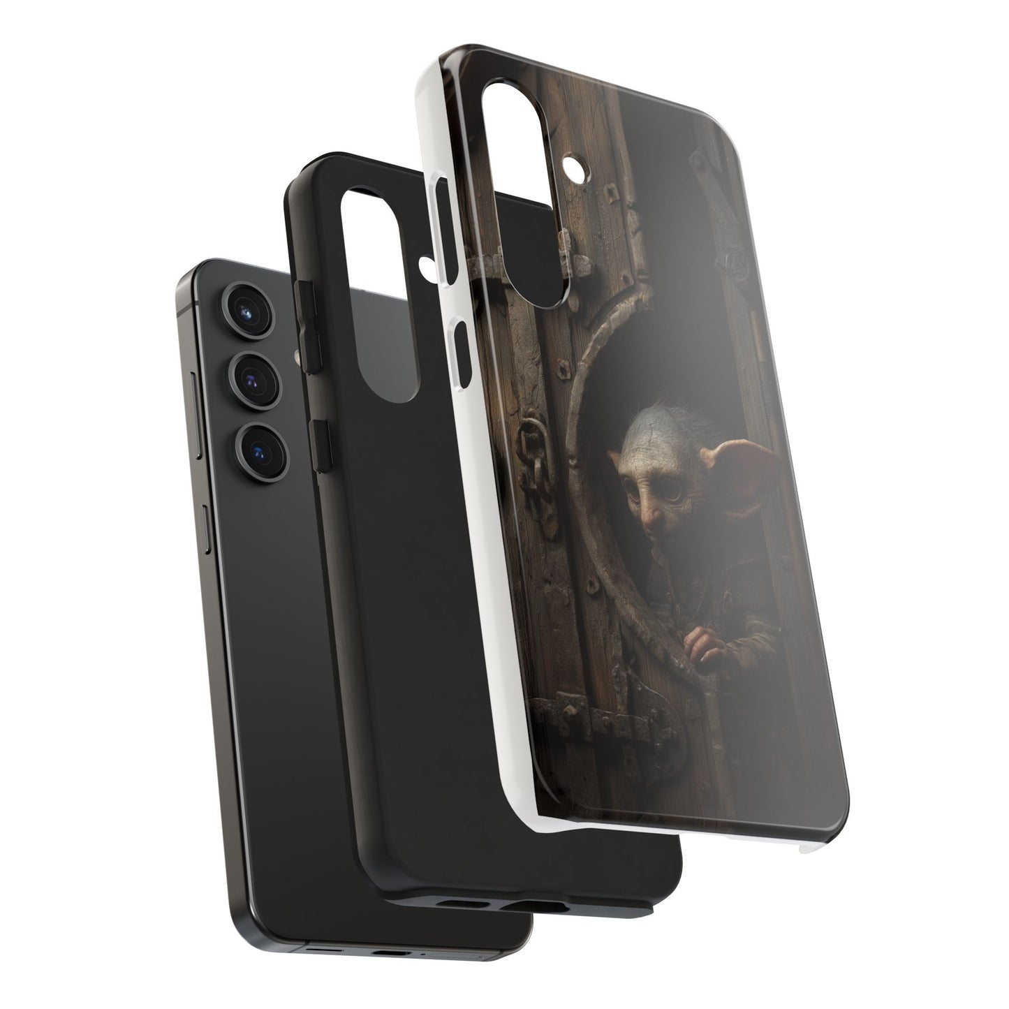 Fantasy Creature Tough Phone Cases - Unique Goblin Design for Protecting Your Device