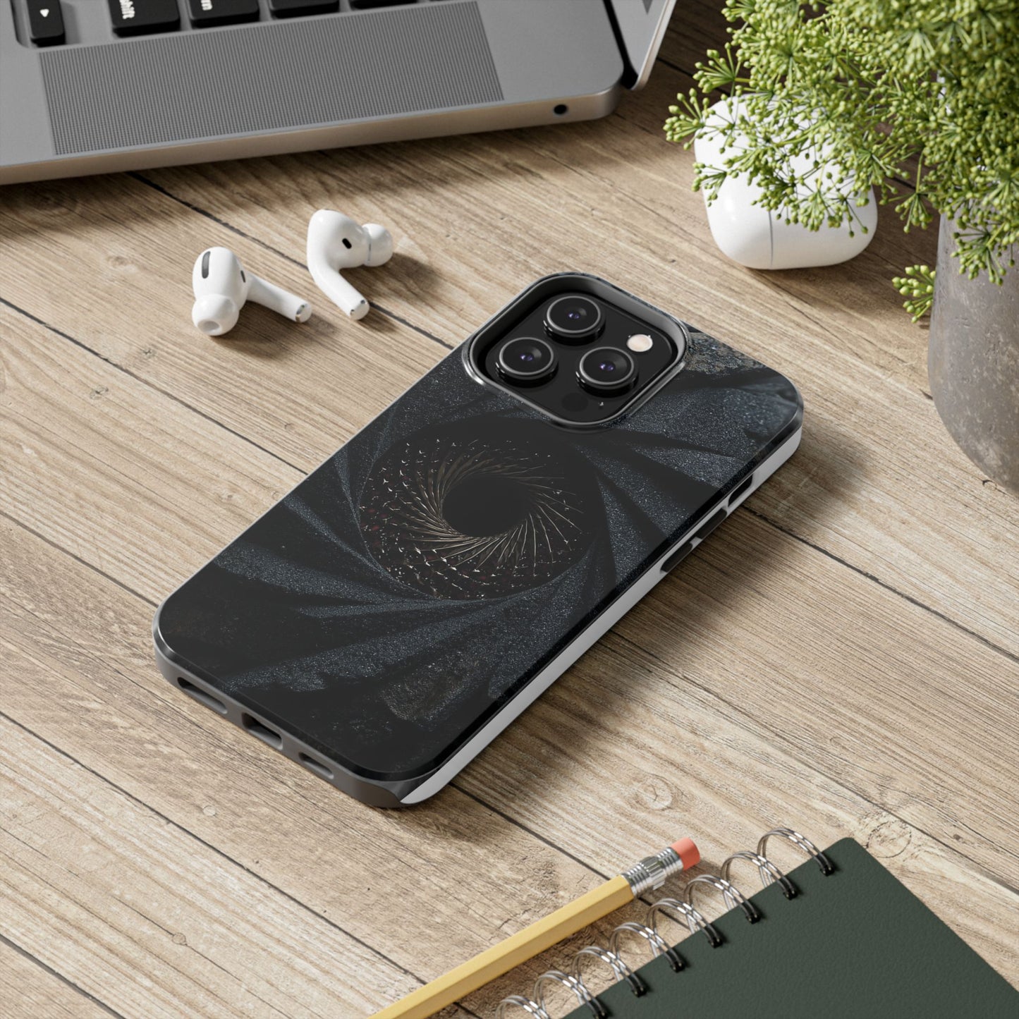 Galactic Drift - Spiral Galaxy Tough Phone Case – Durable Protection for Adventurers