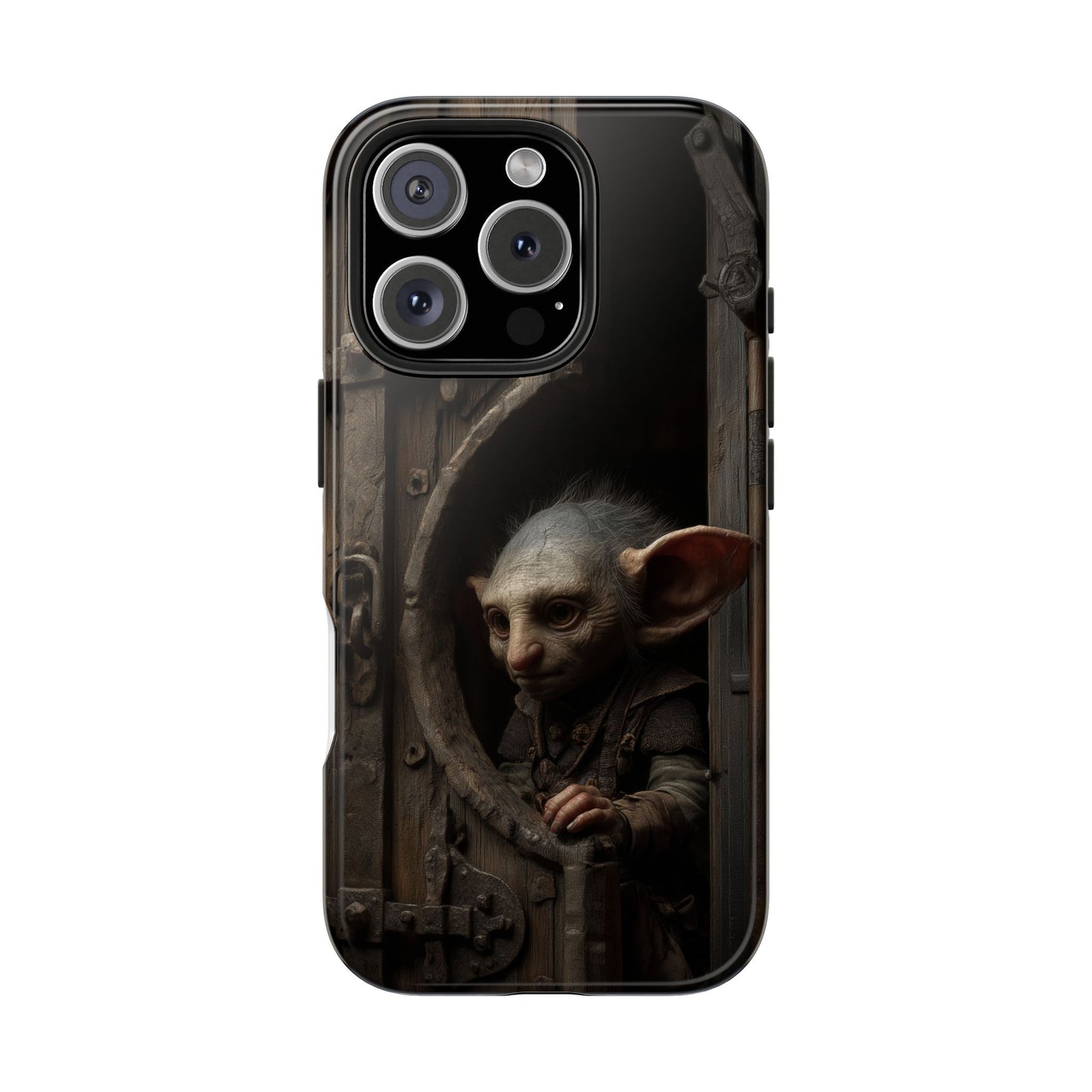 Fantasy Creature Tough Phone Cases - Unique Goblin Design for Protecting Your Device
