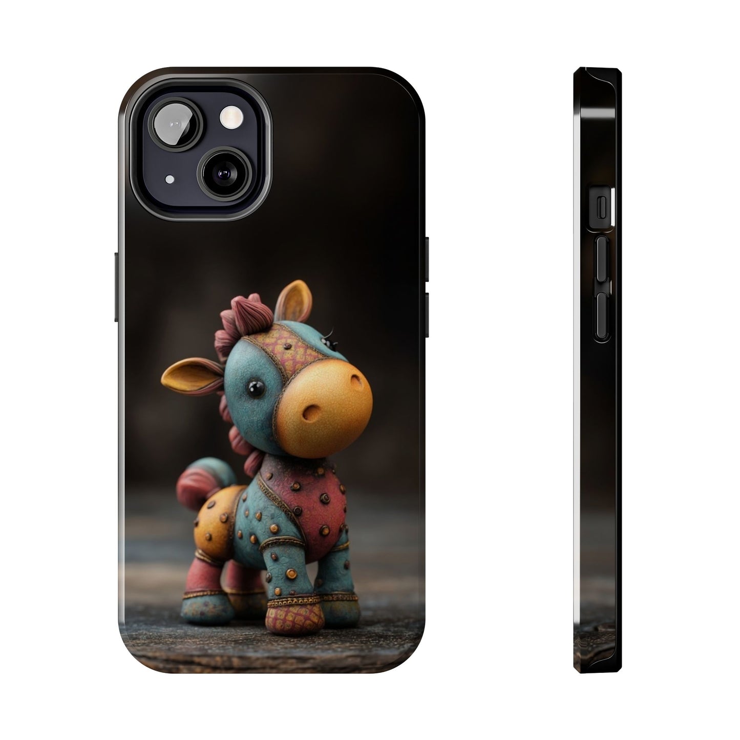 Play-Doh Pony – Tough Phone Case with Sculpted Whimsy and Horse Design - Artistic Vision