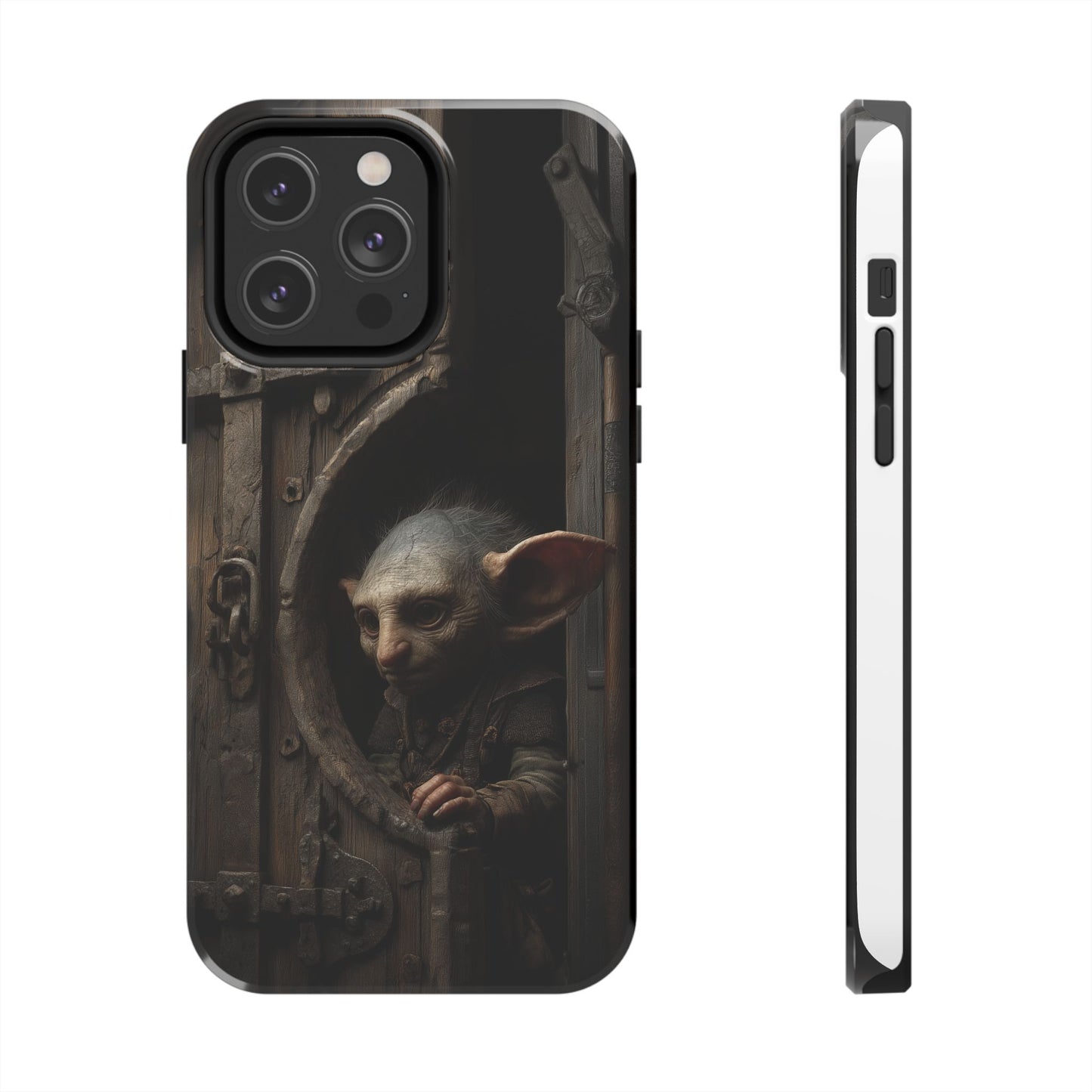 Fantasy Creature Tough Phone Cases - Unique Goblin Design for Protecting Your Device