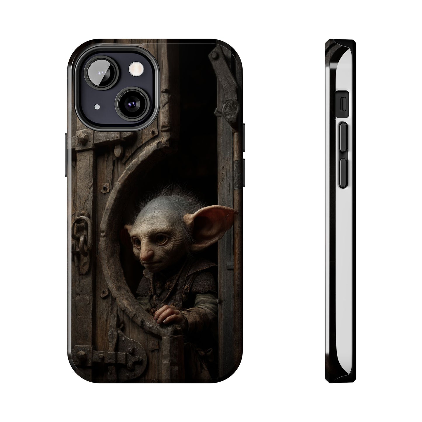 Fantasy Creature Tough Phone Cases - Unique Goblin Design for Protecting Your Device