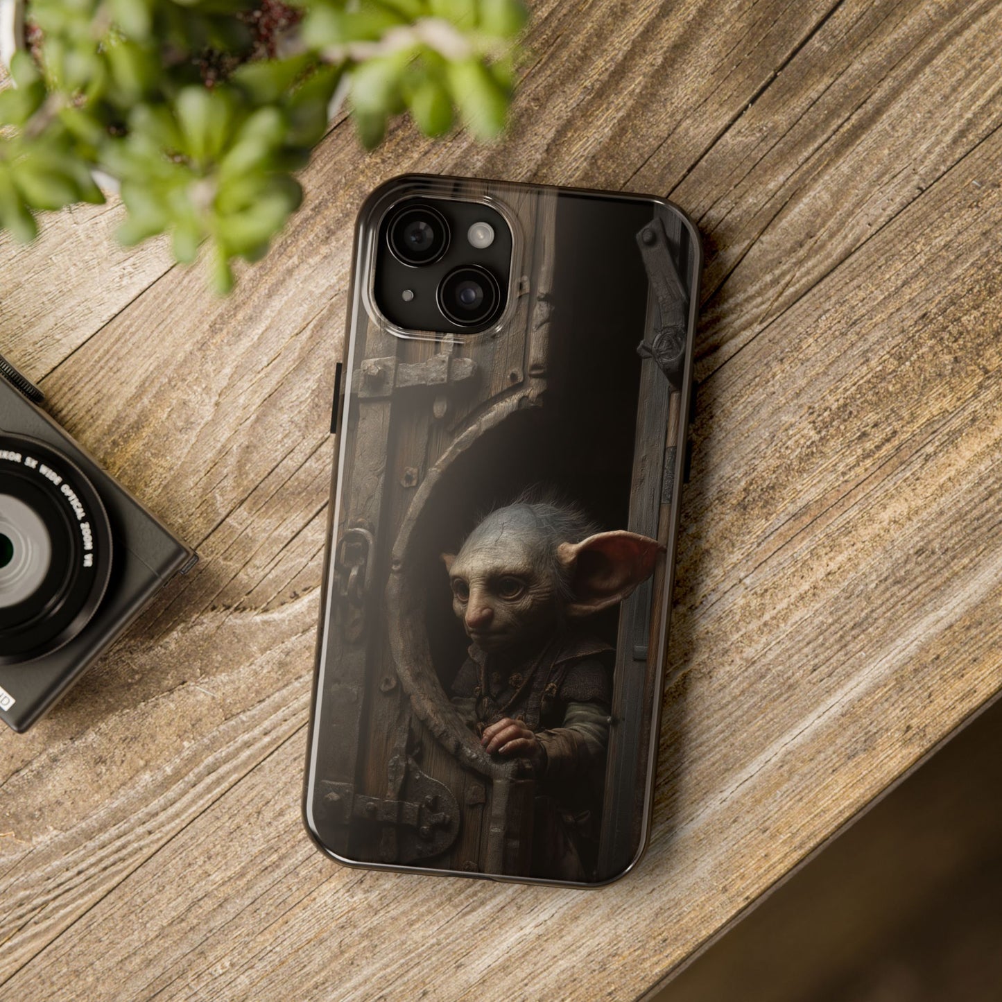 Fantasy Creature Tough Phone Cases - Unique Goblin Design for Protecting Your Device