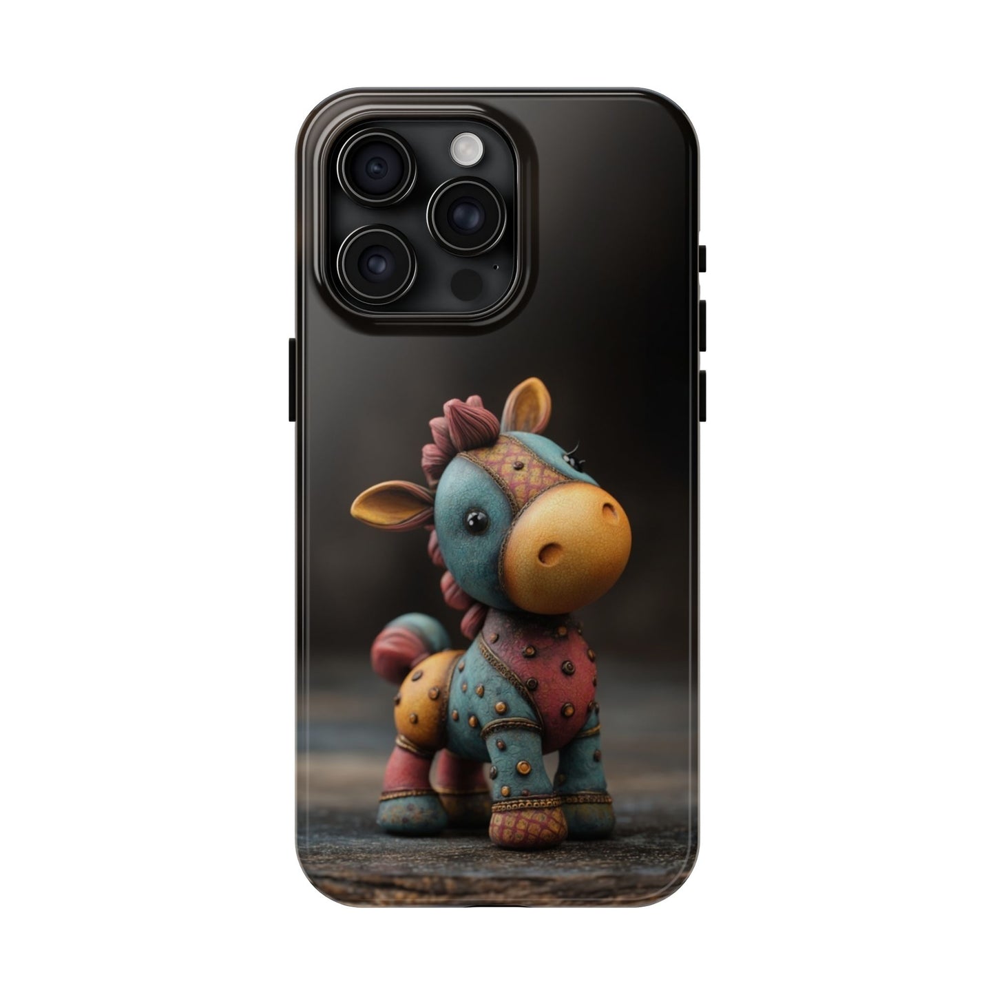 Play-Doh Pony – Tough Phone Case with Sculpted Whimsy and Horse Design - Artistic Vision