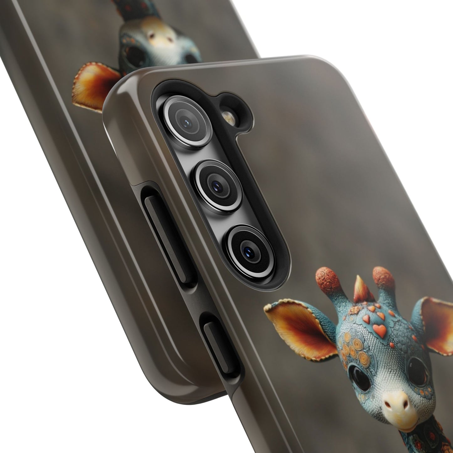 Play-Doh Giraffe – Tough Phone Case with Whimsical 3D Animal Design - Artistic Vision