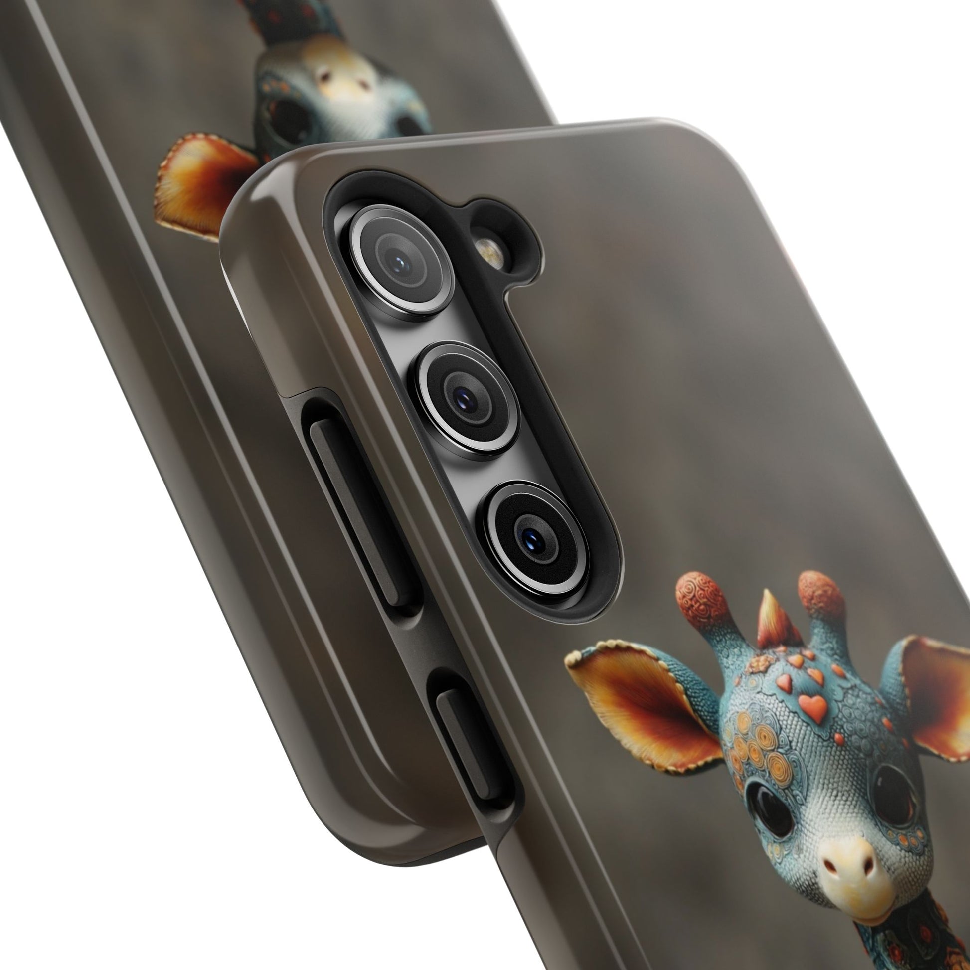 Play-Doh Giraffe – Tough Phone Case with Whimsical 3D Animal Design - Artistic Vision