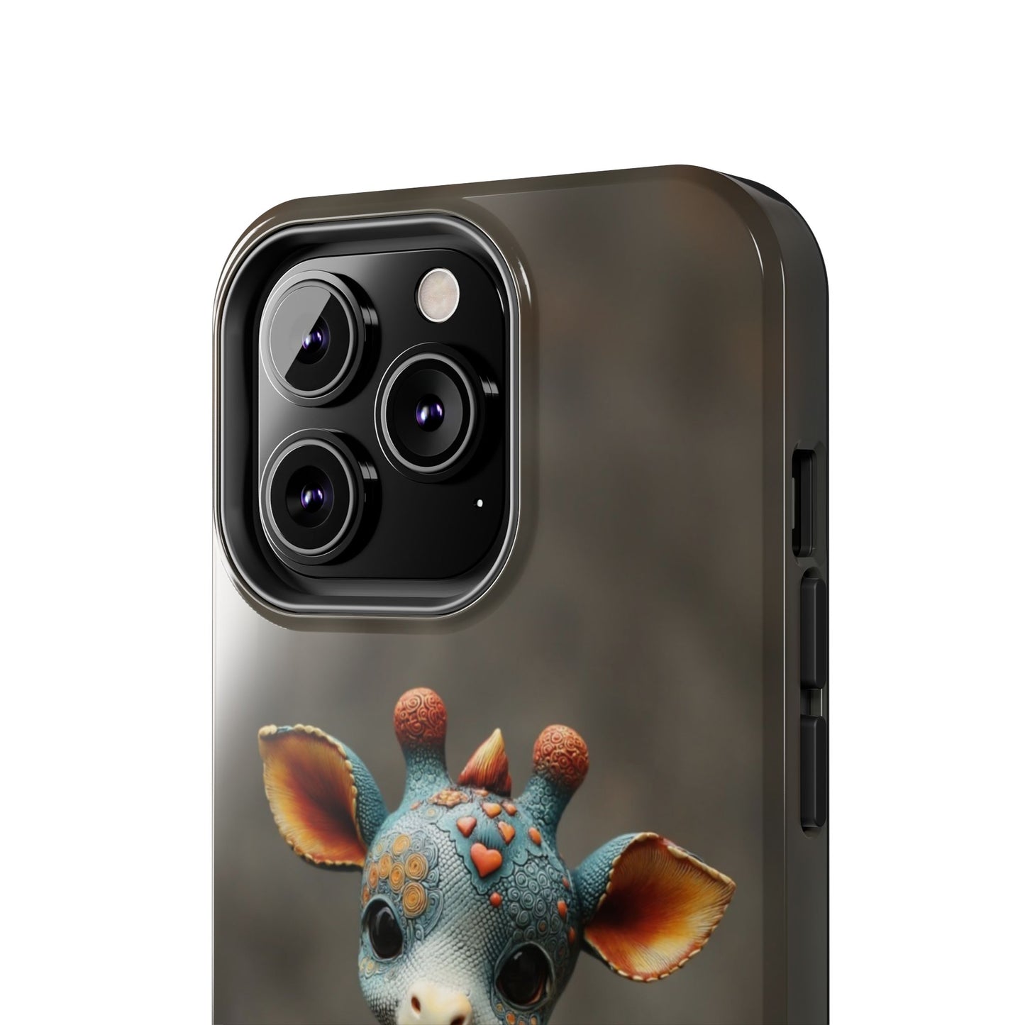 Play-Doh Giraffe – Tough Phone Case with Whimsical 3D Animal Design - Artistic Vision