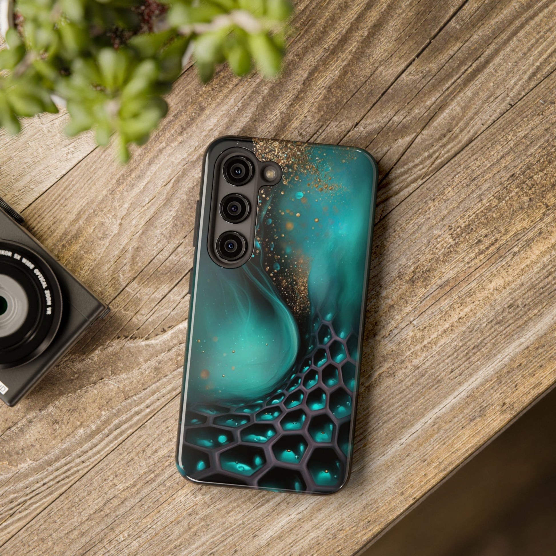 Wireless charging case in vibrant design
