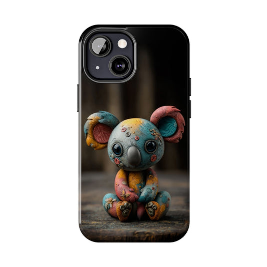 Play-Doh Koala – Tough Phone Case with Cute Sculpted Clay Design - Artistic Vision