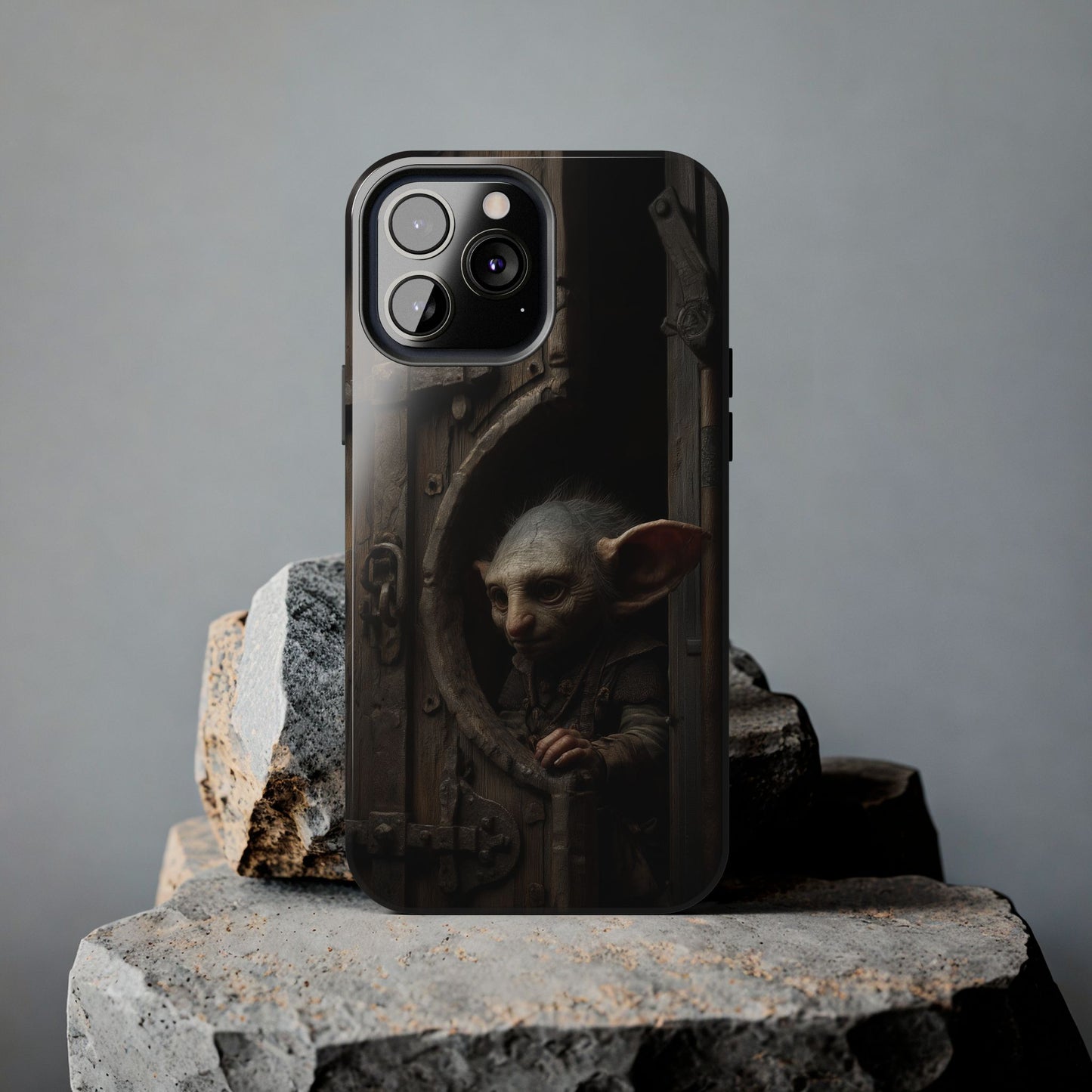 Fantasy Creature Tough Phone Cases - Unique Goblin Design for Protecting Your Device