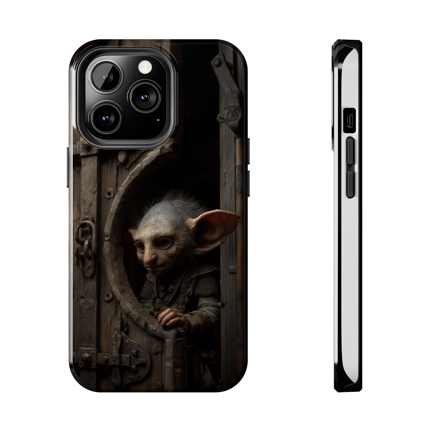 Fantasy Creature Tough Phone Cases - Unique Goblin Design for Protecting Your Device