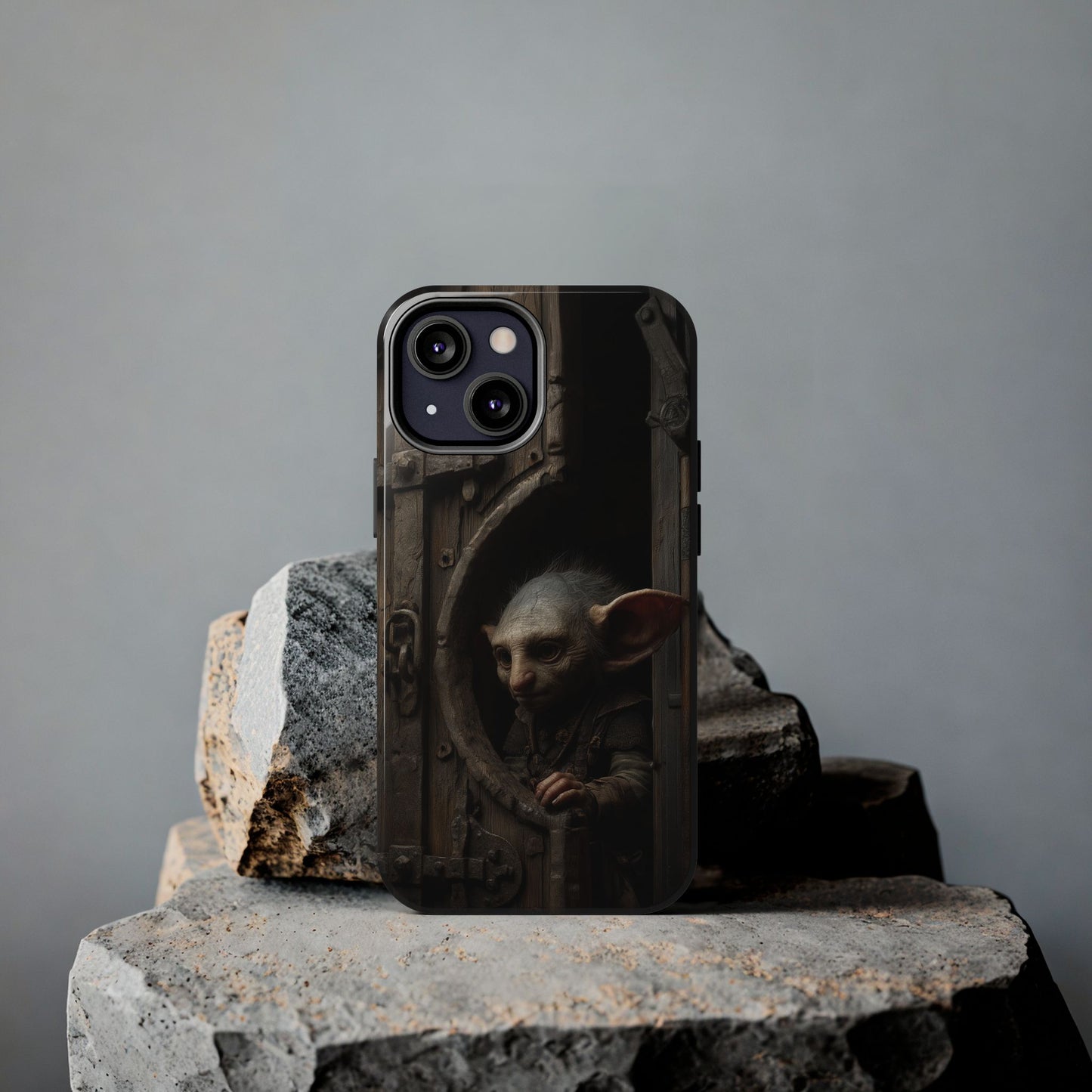 Fantasy Creature Tough Phone Cases - Unique Goblin Design for Protecting Your Device