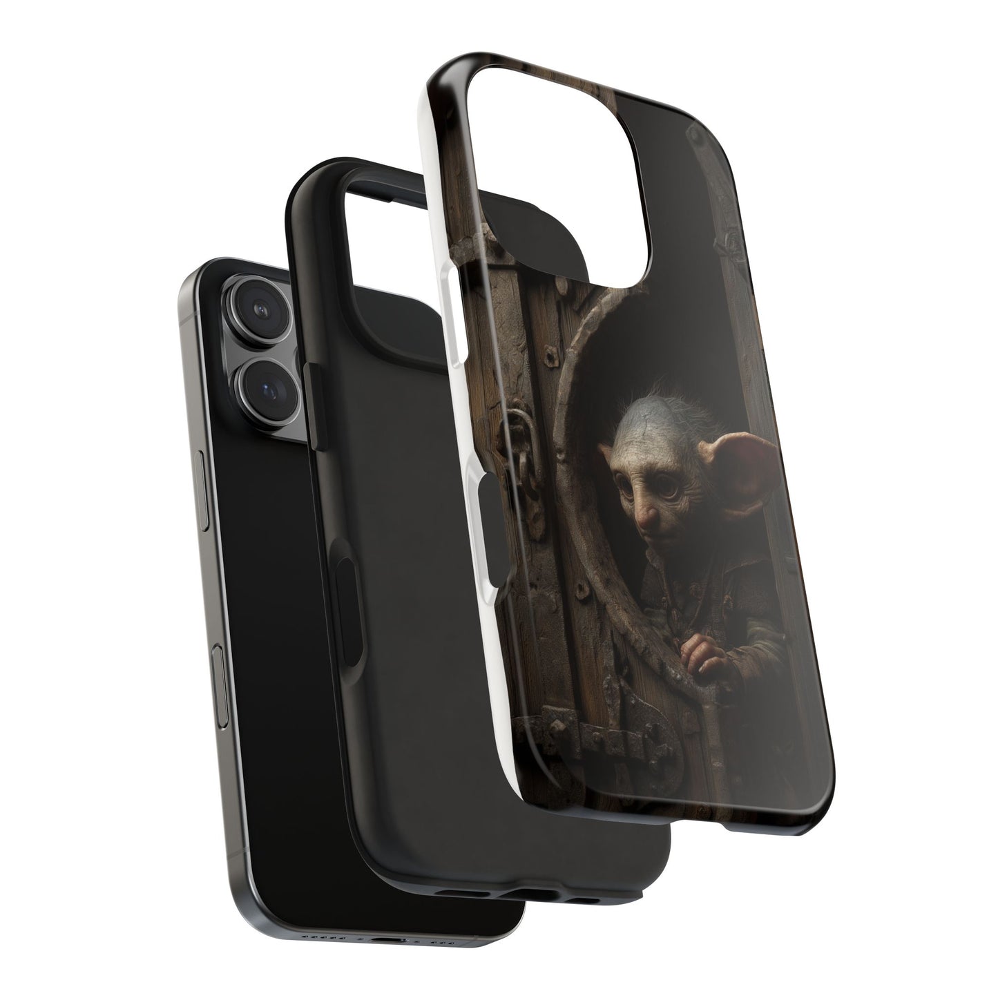 Fantasy Creature Tough Phone Cases - Unique Goblin Design for Protecting Your Device