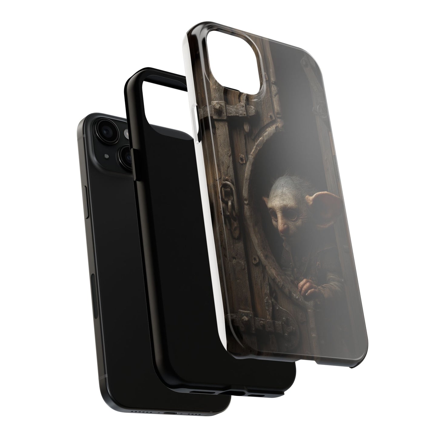 Fantasy Creature Tough Phone Cases - Unique Goblin Design for Protecting Your Device