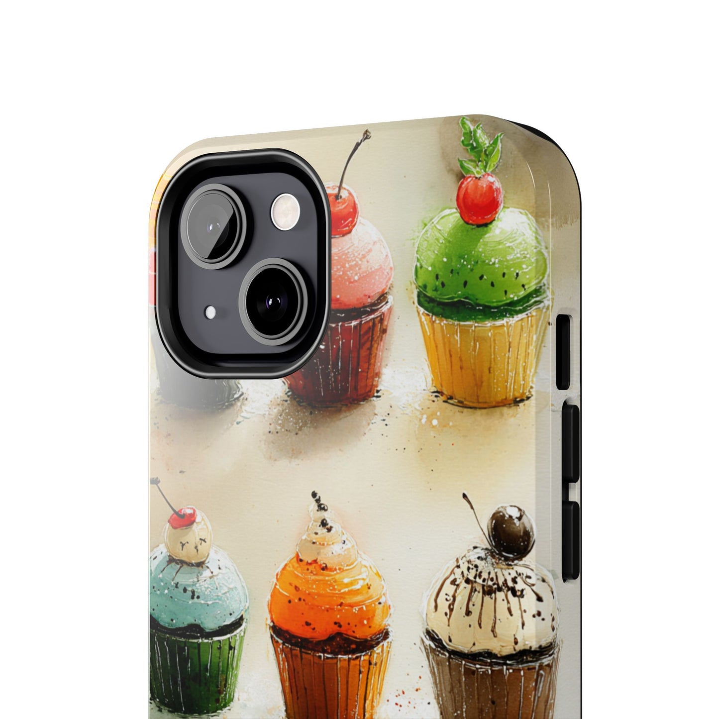 Cute cupcake phone case with cozy café vibes