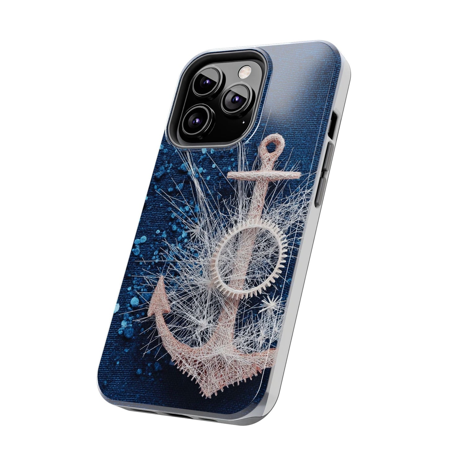 A unique blend of ocean-inspired elegance and intricate 3D wire art