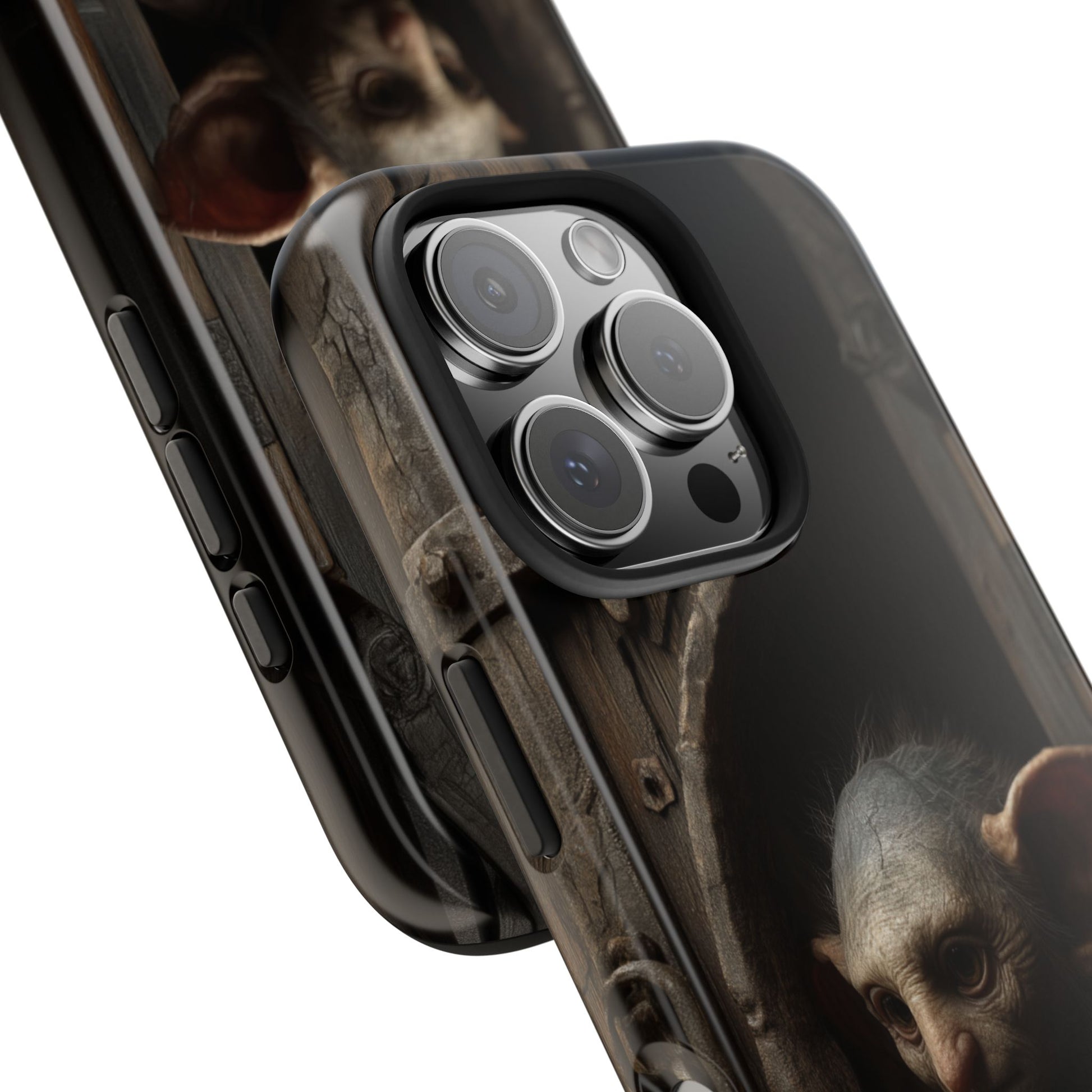 Fantasy Creature Tough Phone Cases - Unique Goblin Design for Protecting Your Device - Artistic Vision