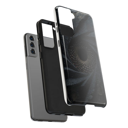 Galactic Drift - Spiral Galaxy Tough Phone Case – Durable Protection for Adventurers