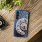 Nautilus Shell Wireframe Phone Case – Marine Spiral Tough Case - Artistic Vision