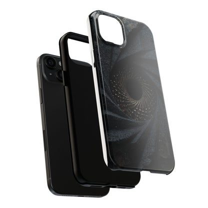 Galactic Drift - Spiral Galaxy Tough Phone Case – Durable Protection for Adventurers