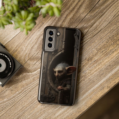 Fantasy Creature Tough Phone Cases - Unique Goblin Design for Protecting Your Device