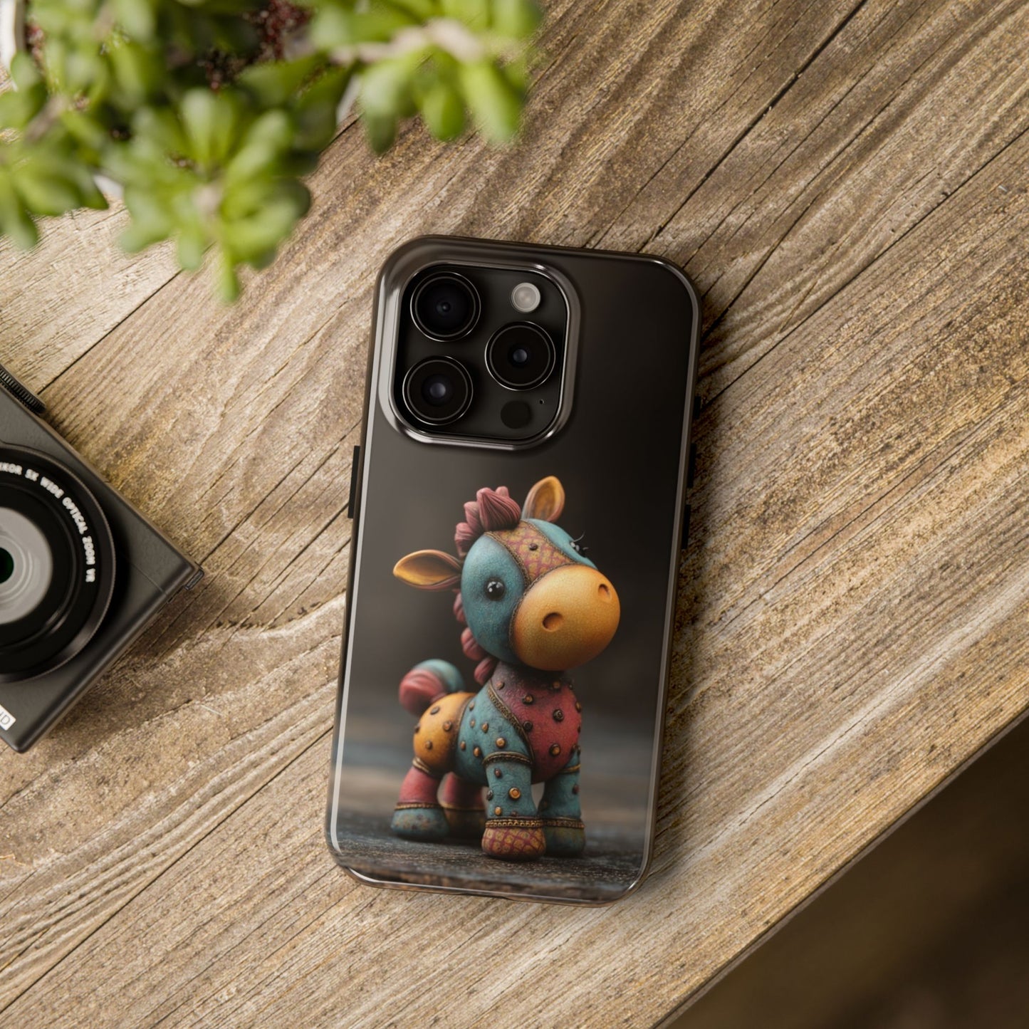 Play-Doh Pony – Tough Phone Case with Sculpted Whimsy and Horse Design - Artistic Vision