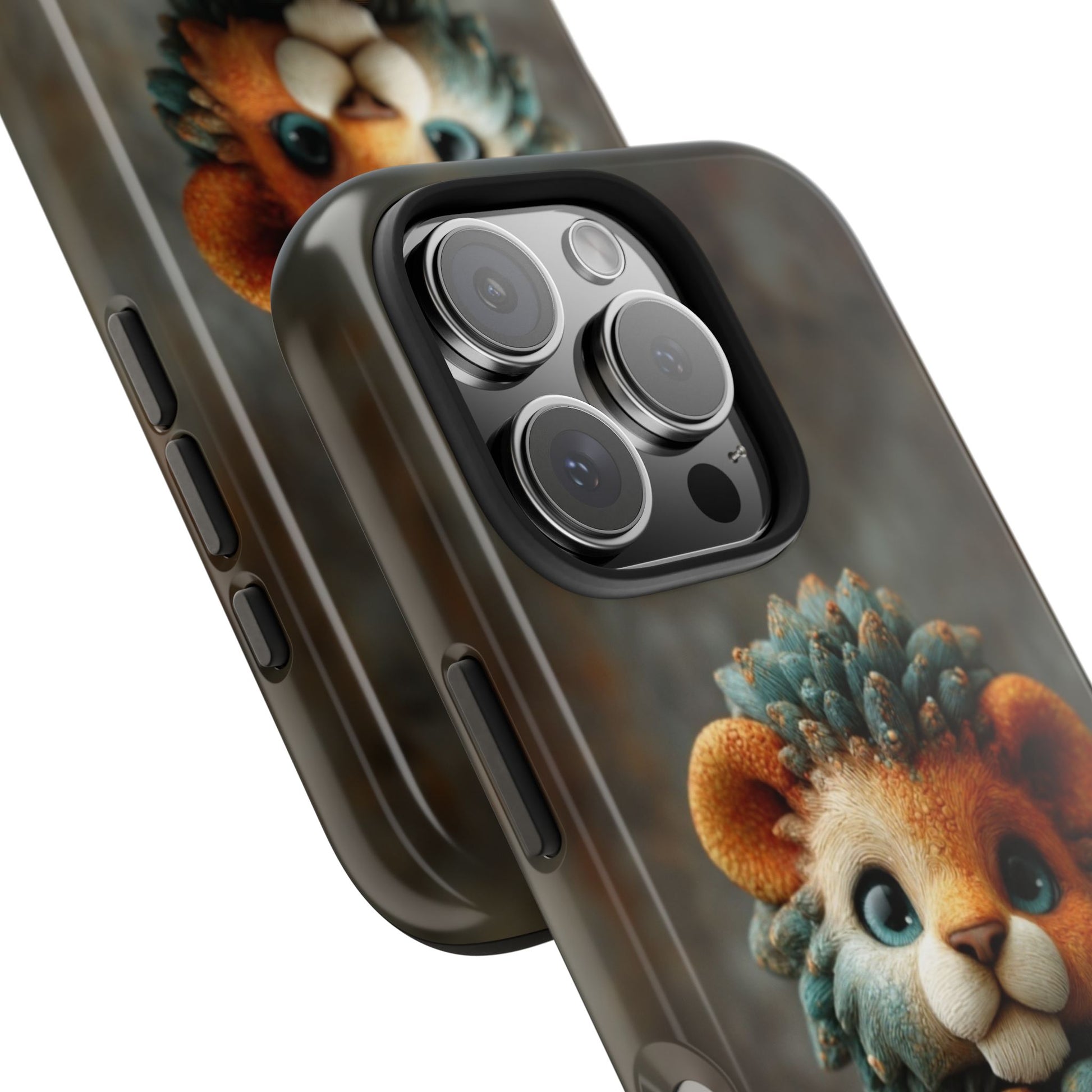 Play-Doh Lion – Tough Phone Case with 3D Clay Cub Design - Artistic Vision