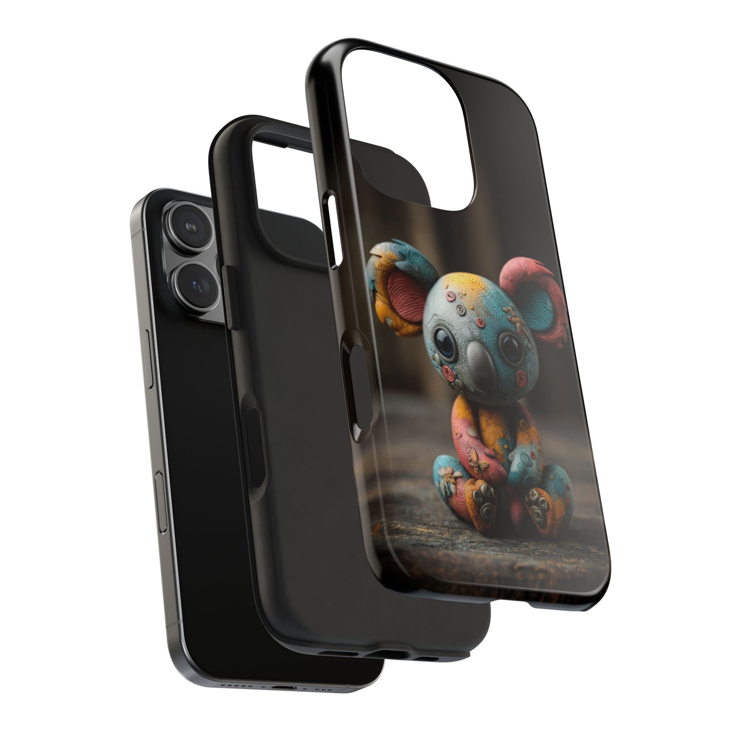 Play-Doh Koala – Tough Phone Case with Cute Sculpted Clay Design - Artistic Vision