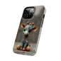Play-Doh Giraffe – Tough Phone Case with Whimsical 3D Animal Design - Artistic Vision