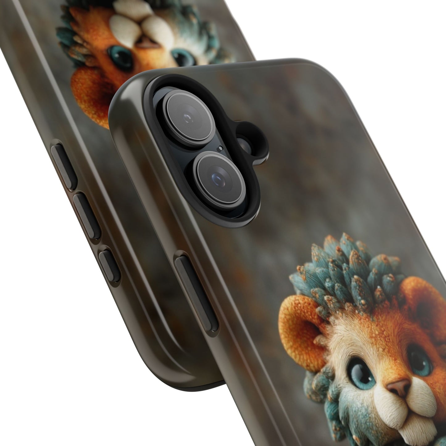 Play-Doh Lion – Tough Phone Case with 3D Clay Cub Design - Artistic Vision