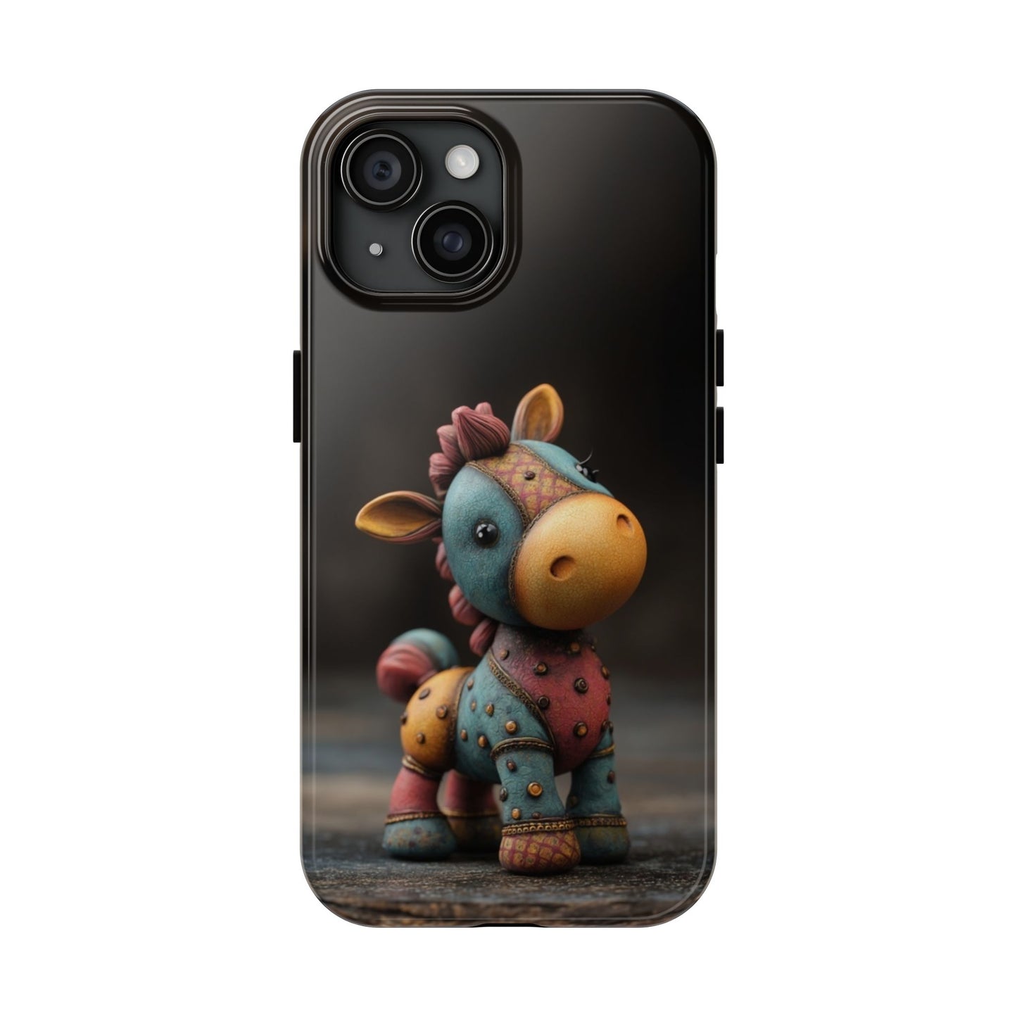 Play-Doh Pony – Tough Phone Case with Sculpted Whimsy and Horse Design - Artistic Vision