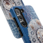 Nautilus Shell Wireframe Phone Case – Marine Spiral Tough Case - Artistic Vision