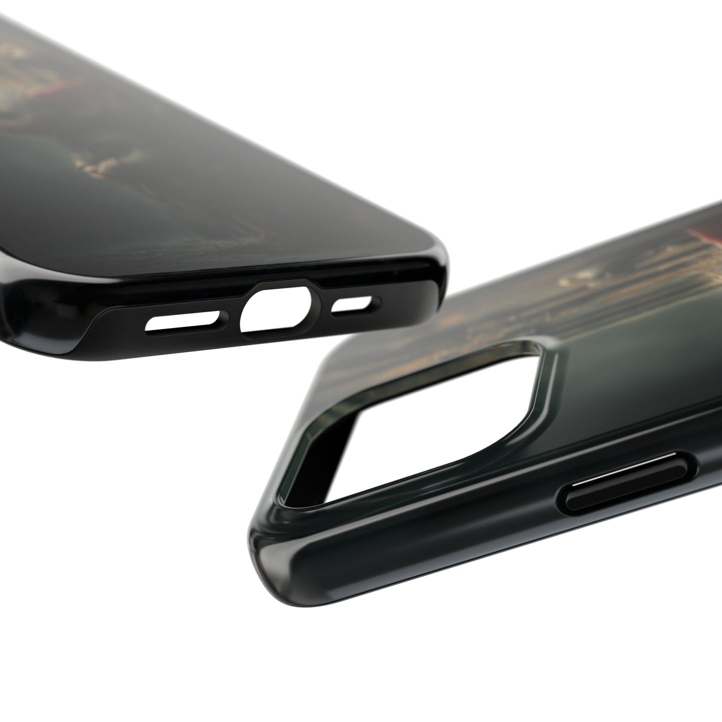 Fantasy Woodland Goblin Tough Phone Case – Lone Gatekeeper Design - Artistic Vision