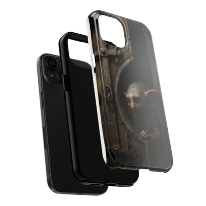 Fantasy Creature Tough Phone Cases - Unique Goblin Design for Protecting Your Device