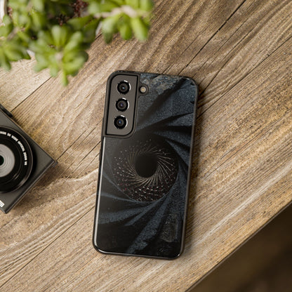 Galactic Drift - Spiral Galaxy Tough Phone Case – Durable Protection for Adventurers