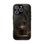 Fantasy Goblin Guardian Tough Phone Case – Mystical Forest Gate Design - Artistic Vision