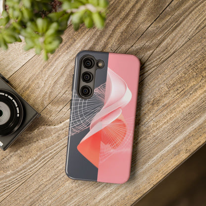 The phone case evokes a futuristic or magical vibe, ideal for digital art lovers.
