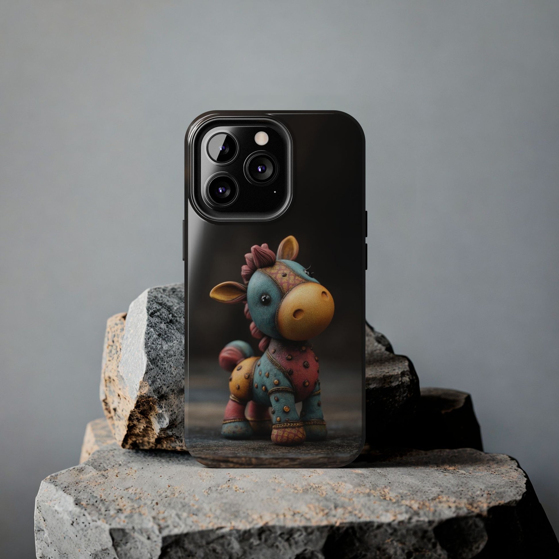 Play-Doh Pony – Tough Phone Case with Sculpted Whimsy and Horse Design - Artistic Vision
