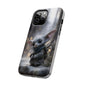Cute Goblin Tough Phone Case – Winter Forest Design - Artistic Vision