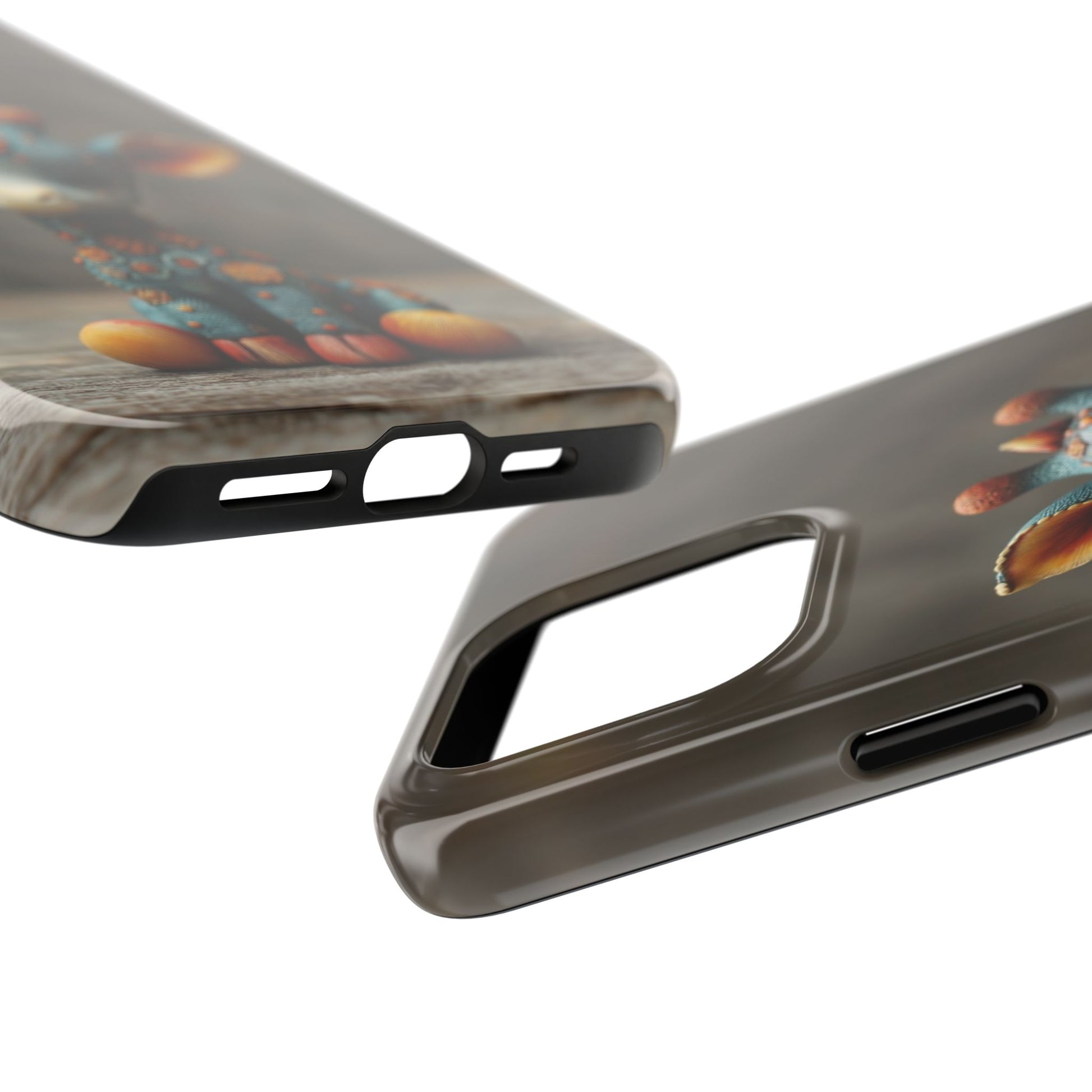 Play-Doh Giraffe – Tough Phone Case with Whimsical 3D Animal Design - Artistic Vision